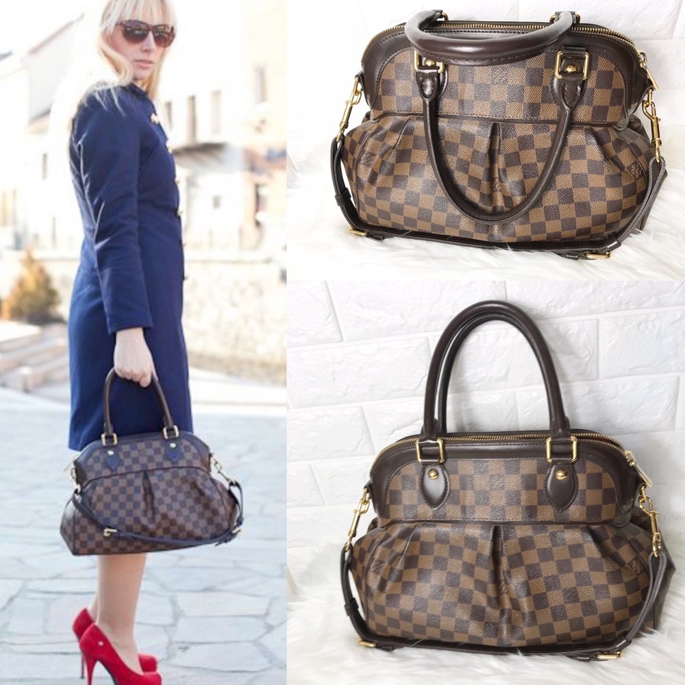 FIRM! RETIRED ❤️ZIPPER TREVI LOUIS VUITTON